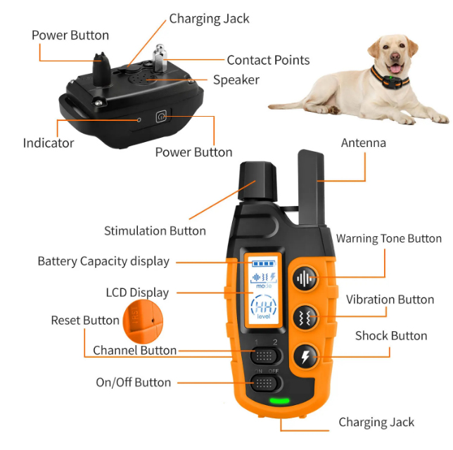 TAILOFJOY™ Dog Training Collar with Remote Control 3300FT-RS2
