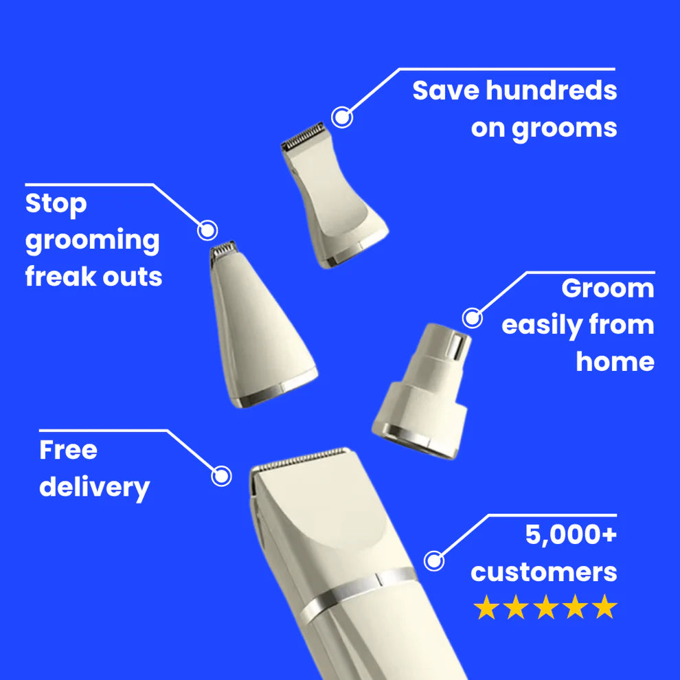 TailOfJoy™ GroomPro 4-in-1 Grooming kit