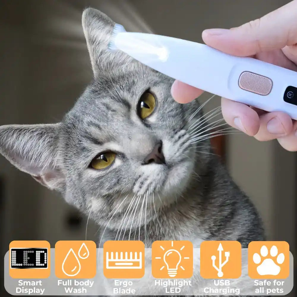 TAILOFJOY™ Pet Hair/Fur trimmer for Dogs and Cats (For Sensitive Pets)