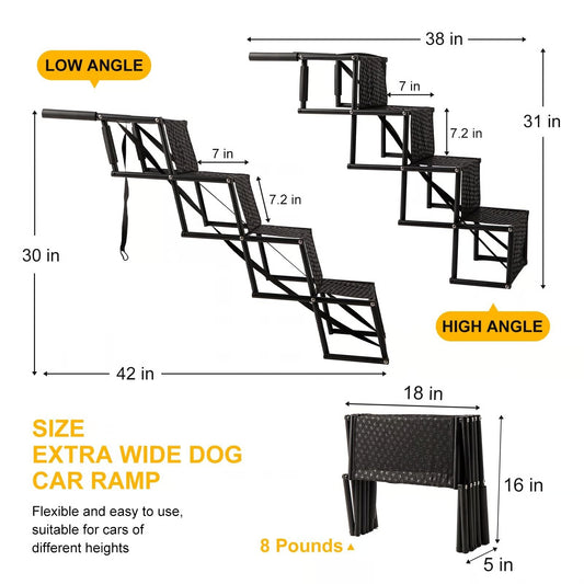 TAILOFJOY™ Pet Stairs for Car