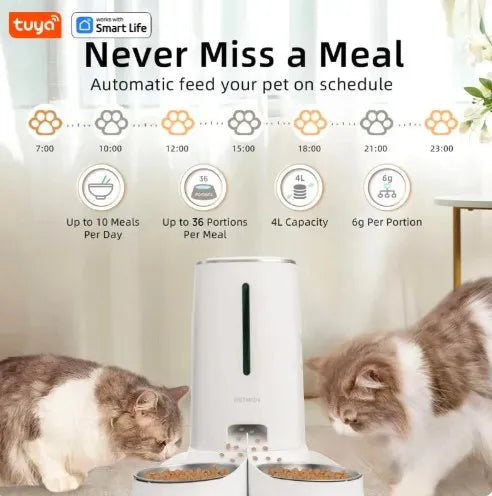 TAILOFJOY™ WiFi Automatic Pet Feeders