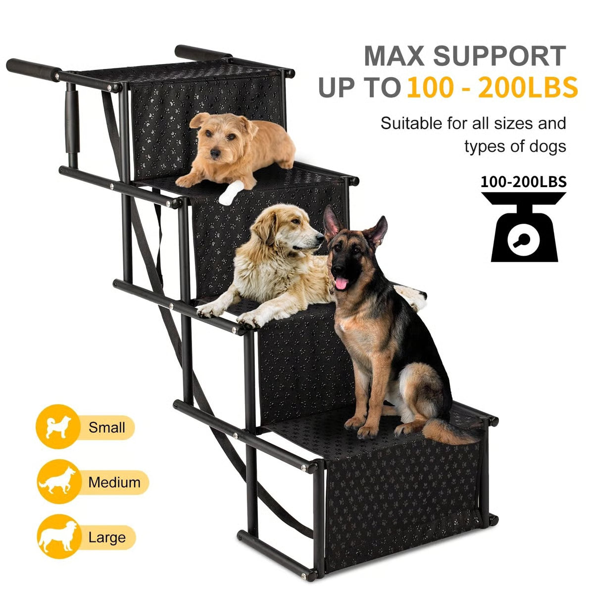 TAILOFJOY™ Pet Stairs for Car