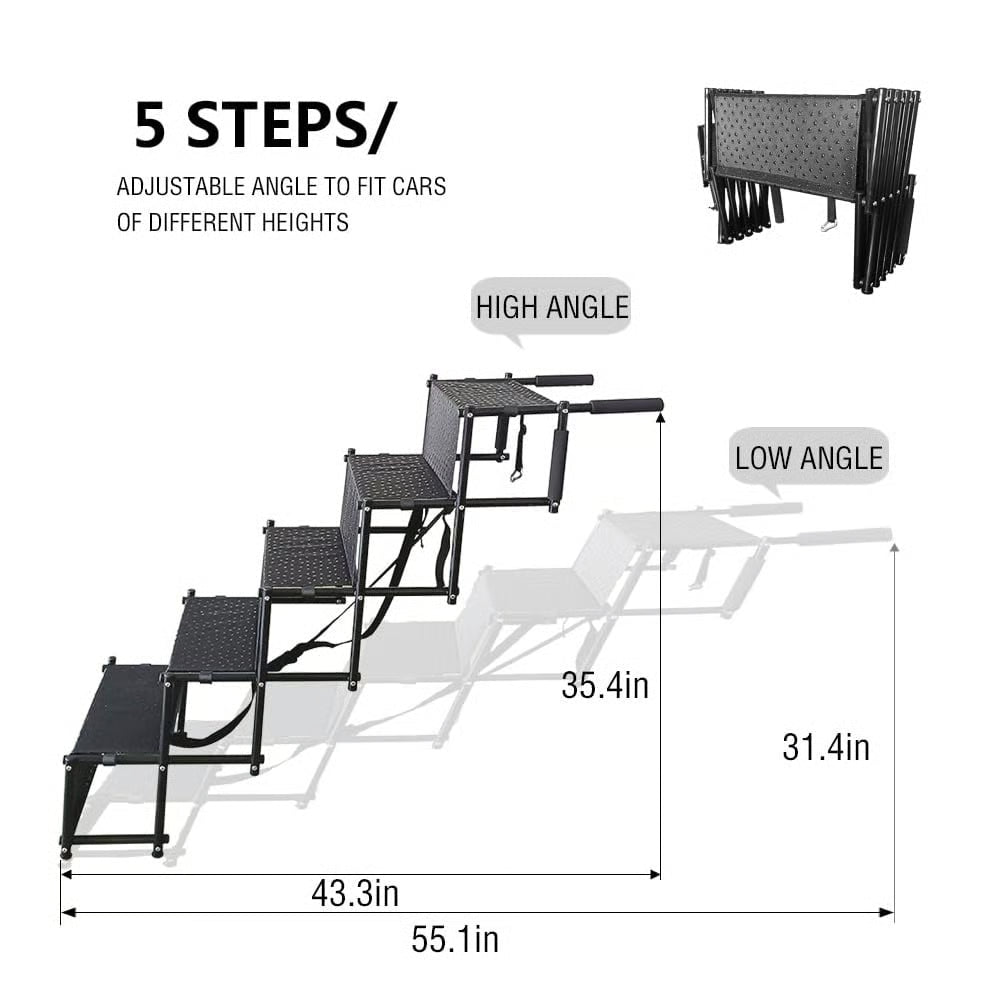 TAILOFJOY™ Pet Stairs for Car