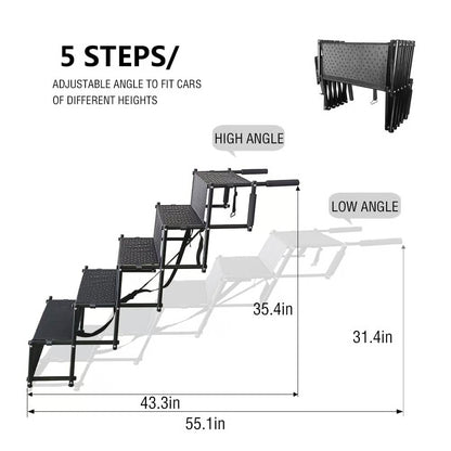 TAILOFJOY™ Pet Stairs for Car