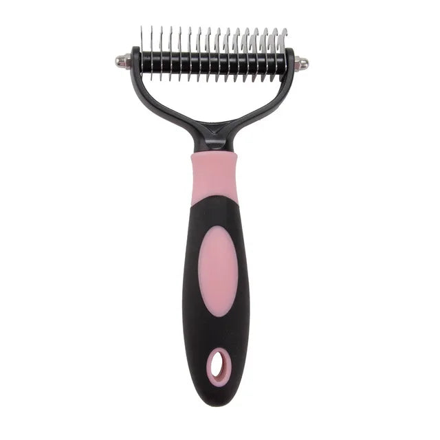 TAILOFJOY™ - Double Sided Shedding & Dematting Undercoat Rake Brush